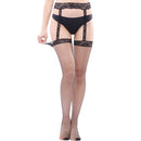 Meia-calça sobre o joelho, feminina super sexy com top macio na coxa e meia-conexa ( Tamanho único)