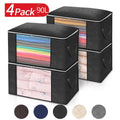 Bolsa organizacional de armazenamento de roupa(90L ,ótima capacidade/ 4 unidades)