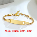 Pulseiras Vnox (Com Nome Do Bebê / Não Alérgico de Aço Inoxidável)