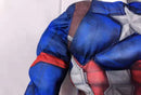 Fantasia de Super-herói Cosplay com Máscara( Homem de ferro, Capitao america, Homem aranha)