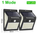 LED luz solar lâmpada solar externa com sensor de movimento(Mais economia e mais segurança)