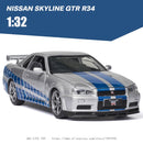 Carro Nissan Skyline Ares GTR R34 ( Velozes e Furiosos)