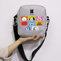 Bolsas de Ombro Casual Street Kpop JIMI ( Super espaçosa e estilosa)