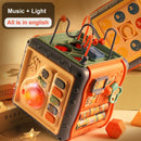 Brinquedos para bebês,Cube interativo ou Musical (Brinquedo  Montessori )