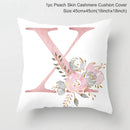 Capa de Almofada Decorativa Carta Rosa Personalizada( Decoração para casamentos  noivados )