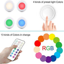 Lampada LED diversas cores, com controle remoto, sensor de toque Sem Fio, ( Decore sua escada. cozinha, armarios ..)