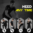 Conjunto masculino para ginástica com compressão esportiva