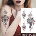 Tatuagem sexy  temporárias adesivo à prova d 'água (Vários estilos)