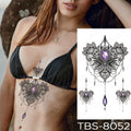 Tatuagem sexy  temporárias adesivo à prova d 'água (Vários estilos)
