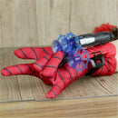 Luva do homem-aranha com lançador com duas opções