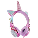 Fone de ouvido com tema de unicórnio( Sua filha vai amar esse presente)