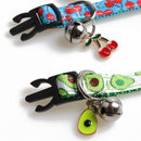 Coleiras de gato fofas com estrela de lua ( Cachorros pequenos e gatos)