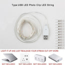 Corda de luzes USB ,decoração natal, casamento ,aniversário, chá revelação (2 m/5m/10m)