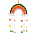 Móbile de arco íris para quarto infantil ( Porta / parede )