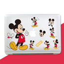 Adesivos de parede para o quarto infantil, aniversário (Mickey e Minnie Mouse,3D Cartoon) )