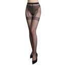 Meia-calça sobre o joelho, feminina super sexy com top macio na coxa e meia-conexa ( Tamanho único)