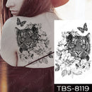 Tatuagem sexy  temporárias adesivo à prova d 'água (Vários estilos)