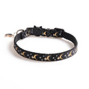 Coleiras de gato fofas com estrela de lua ( Cachorros pequenos e gatos)
