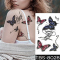 Tatuagem sexy  temporárias adesivo à prova d 'água (Vários estilos)