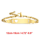Pulseiras Vnox (Com Nome Do Bebê / Não Alérgico de Aço Inoxidável)