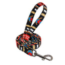 Coleira de cachorro personalizada com trela de nylon (Coleira com Identificação de animais, super estilosa)