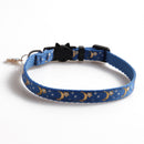 Coleiras de gato fofas com estrela de lua ( Cachorros pequenos e gatos)
