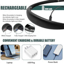Luzes de pescoço flexíveis,portatil USB(Auxilia na leitura,costurar,acampamento)