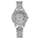 Relógios de strass feminino e pulseira ( Luxo e sofisticação )