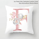 Capa de Almofada Decorativa Carta Rosa Personalizada( Decoração para casamentos  noivados )