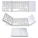 Mini teclado bluetooth,fechamento dobrável sem fio (Teclado para ios android windows ipad tablet)