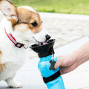 Garrafa para cães e gatos (Vasilhame embutido para hidratação em qualquer ocasião)