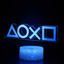 Lâmpada noturna 3D Gamer ( Vários temas)