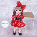 Mini Boneca BJD (Diversos modelos com articulações móveis e 16cm)