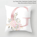 Capa de Almofada Decorativa Carta Rosa Personalizada( Decoração para casamentos  noivados )