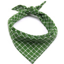 Bandana xadrez estilosa para cachorros pequenos e de médio porte