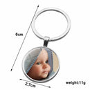 Chaveiro pingente de fotos personalizadas(Carregue a foto de quem você ama com esse chaveiro personalizado)