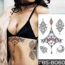 Tatuagem sexy  temporárias adesivo à prova d 'água (Vários estilos)
