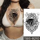 Tatuagem sexy  temporárias adesivo à prova d 'água (Vários estilos)