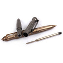 Caneta de autodefesa portátil de aço( Kit de sobrevivência, quebra vidro ,lesionar)