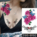 Tatuagem sexy  temporárias adesivo à prova d 'água (Vários estilos)