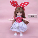 Mini Boneca BJD (Diversos modelos com articulações móveis e 16cm)