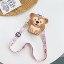 Bolsinha infantil  de silicone(Vários temas)