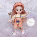 Mini Boneca BJD (Diversos modelos com articulações móveis e 16cm)