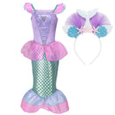 Vestido Pequena Sereia, (Incentive a criatividade da sua filha!)