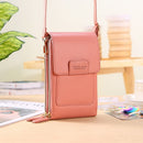 Bolsas femininas carteiras de couro macio com tela de toque(Bolsa criativa, auxilia na prevenção de roubos)