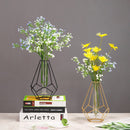 Suporte para flores simples nórdico com moldura de ferro (Vaso para decoração simples)