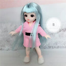 Mini Boneca BJD (Diversos modelos com articulações móveis e 16cm)
