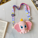 Bolsinha infantil  de silicone(Vários temas)