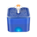 Robô dispensador automático para cães e gatos  3,5 litros comedouro bebedouro de 2 Litros(Gravação de voz)