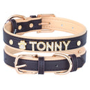 Coleira personalizada Lovpet, com strass